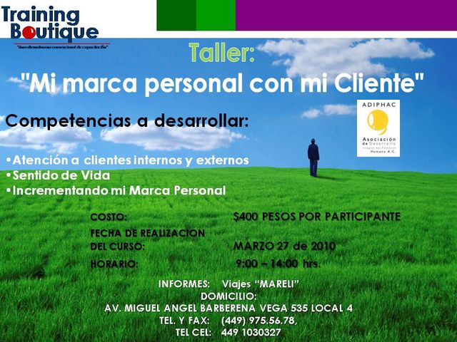 PREGUNTA POR NUESTRO CURSO TALLER 