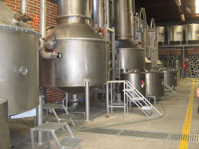 Aqui se procesa el tequila Cofradía