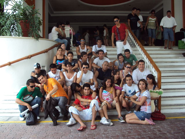 la foto del recuerdo, antes del regreso a ags